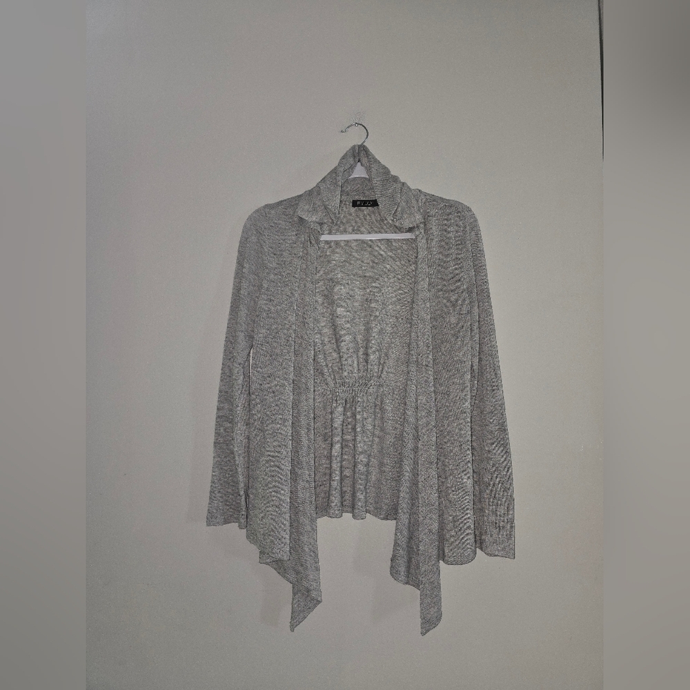 FYLO ● Grey Hooded Cardigan